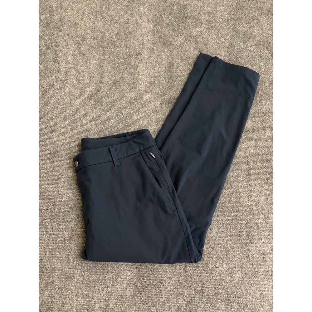 Lululemon Commission Classic Warpstreme 28"Slim-Fit Pant Blue Mens 32 M5AEVS